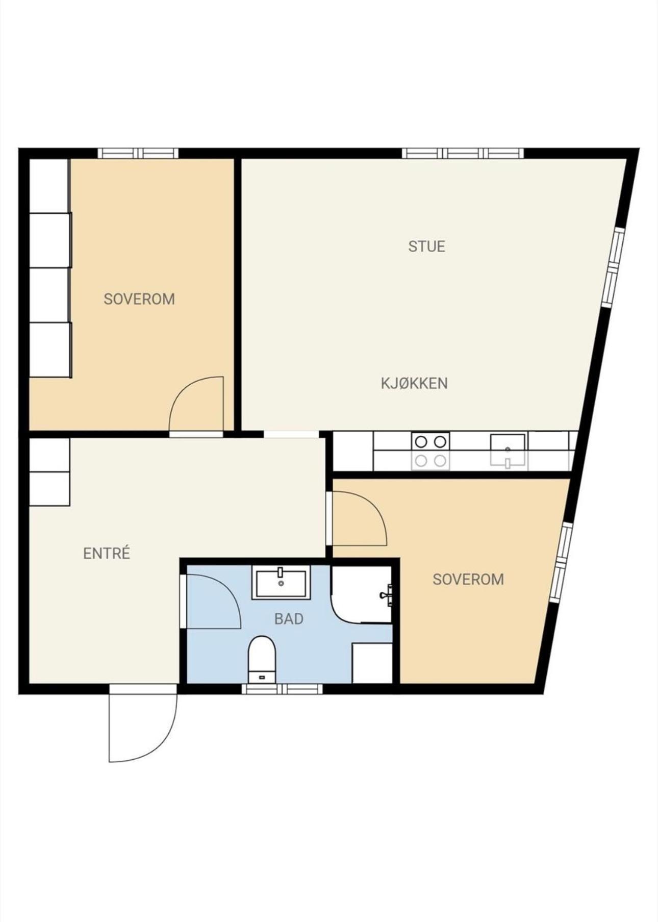 A Place To Stay Stavanger, Apartment 5 - Quality And Free Parking- Bagian luar foto